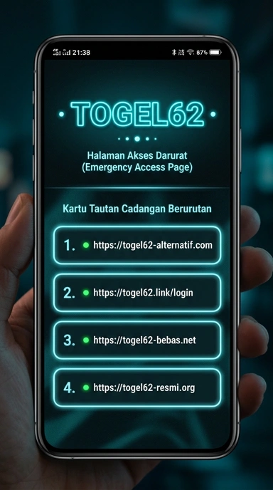 Tampilan link alternatif togel62
